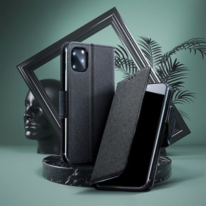 Калъф тип книга Fancy - Samsung Galaxy S22 черен - Img 8