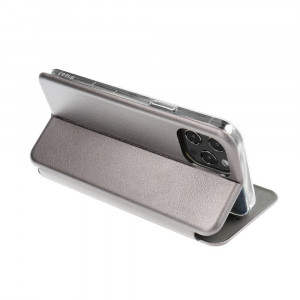 Калъф тип книга FORCELL Elegance - Samsung Galaxy S21+ 5G сив - Img 11