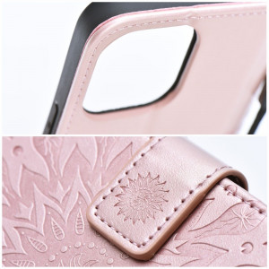 Калъф тип книга FORCELL Mezzo - Samsung Galaxy S23+ (мандала) розово злато - Img 6