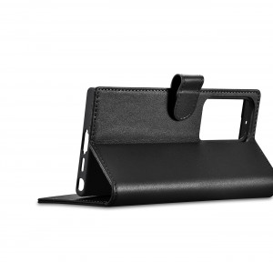 Калъф тип книга iCARER Wallet - Samsung Galaxy S23 Ultra черен - Img 2