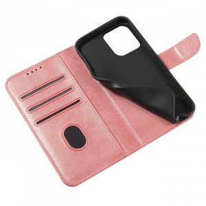 Калъф тип книга Magnet Elegant - iPhone 15 Pro Max розов - Img 6