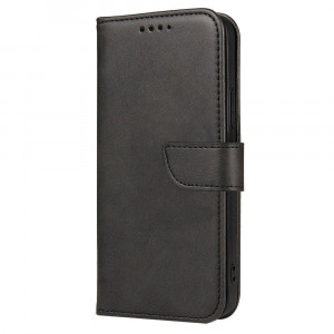 Калъф тип книга Magnet Elegant - Moto e32 / e32s черен - Img 3