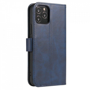 Калъф тип книга Magnet Elegant - Samsung Galaxy A03s син - Img 3