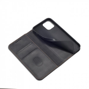 Калъф тип книга Magnet Fancy - iPhone 12 Pro Max черен - Img 8