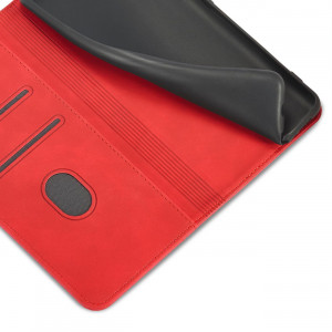 Калъф тип книга Magnet Fancy - Samsung Galaxy S23 Ultra червен - Img 7