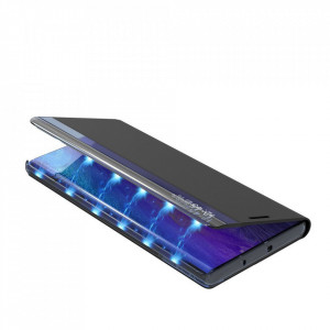 Калъф тип книга New Sleep - Samsung Galaxy A02s / M02s син - Img 4