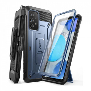 Калъф 360° със стойка и клипс SUPCASE Unicorn Beetle Pro - Samsung Galaxy A53 5G тъмносин - Img 1