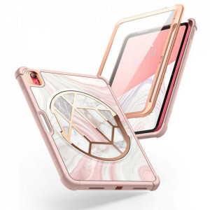 Калъф 360° със стойка SUPCASE Cosmo - iPad 10.9" 2022 Marble Pink - Img 2