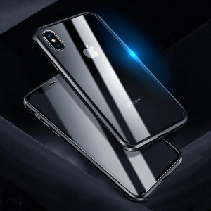 Магнитен калъф 360° WOZINSKY - Vivo X60 черен / прозрачен - Img 15