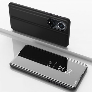 Огледален калъф тип книга Clear View - Huawei nova 9 черен - Img 2