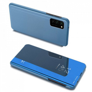 Огледален калъф тип книга Clear View - Samsung Galaxy A03s син - Img 1