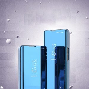 Огледален калъф тип книга Clear View - Samsung Galaxy A03s черен - Img 3