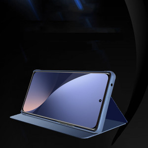 Огледален калъф тип книга Clear View - Xiaomi 12 Lite черен - Img 3