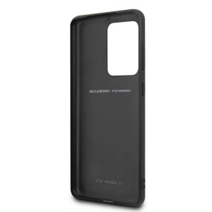 Оригинален гръб от естествена кожа FERRARI Heritage Quilted FEHQUHCS69RE - Samsung Galaxy S20 Ultra / S20 Ultra 5G червен - Img 4