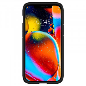 Оригинален гръб със стойка SPIGEN Tough Armor - iPhone 12 / 12 Pro черен - Img 18