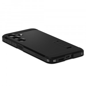 Оригинален гръб със стойка SPIGEN Tough Armor - Samsung Galaxy S24+ черен - Img 9