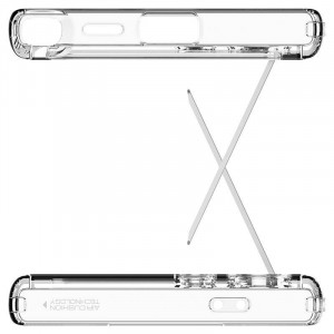 Оригинален гръб със стойка SPIGEN Ultra Hybrid S - Samsung Galaxy S24 Ultra прозрачен - Img 7