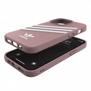 Оригинален гръб ADIDAS OR Molded PU - iPhone 13 Pro розов - Img 6