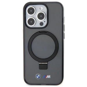 Оригинален гръб BMW Ring Stand M MagSafe - iPhone 15 Pro Max черен - Img 3