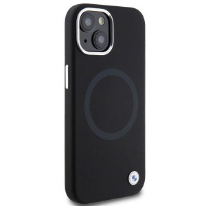 Оригинален гръб BMW Signature Liquid Silicone MagSafe - iPhone 15 Plus черен - Img 4