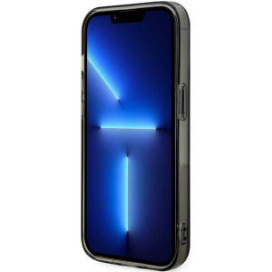 Оригинален гръб BMW Tricolor Stripes MagSafe BMHMP14XHDTK - iPhone 14 Pro Max сив - Img 5