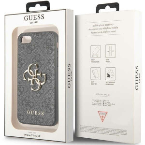Оригинален гръб GUESS 4G Big Metal Logo GUHCI84GMGGR - iPhone 7 / 8 / SE (2nd gen) / SE (3rd gen) сив - Img 8