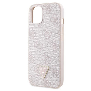 Оригинален гръб GUESS 4G Metal Logo с презрамка GUHCP14XP4TDSCPP - iPhone 14 Pro Max розов - Img 7