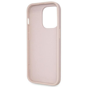 Оригинален гръб GUESS 4G Metal Logo с презрамка GUHCP15LP4TDSCPP - iPhone 15 Pro розов - Img 8