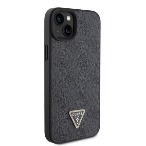 Оригинален гръб GUESS 4G Metal Logo с презрамка GUHCP15SP4TDSCPK - iPhone 15 черен - Img 4