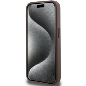 Оригинален гръб GUESS 4G Stripe - iPhone 15 Pro Max кафяв - Img 5