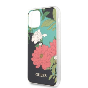 Оригинален гръб GUESS Flower GUHCN58IMLFL01 - iPhone 11 Pro черен - Img 5