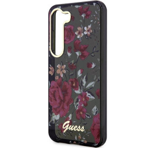 Оригинален гръб GUESS Flower GUHCS23SHCFWSA - Samsung Galaxy S23 каки - Img 6