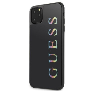 Оригинален гръб GUESS Glitter Logo GUHCN65LGMLBK - iPhone 11 Pro Max черен - Img 10
