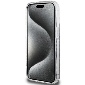 Оригинален гръб GUESS IML GCube MagSafe - iPhone 15 Pro черен - Img 5