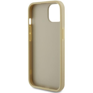 Оригинален гръб GUESS Perforated 4G Glitter - iPhone 15 златист - Img 7