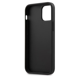 Оригинален гръб GUESS Saffiano GUE000833 GUHCP12SVSATMLRE - iPhone 12 mini червен - Img 5
