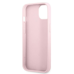 Оригинален гръб GUESS Saffiano Hot Stamp & Metal Logo GUHCP13SPSASBPU - iPhone 13 mini лилав - Img 7
