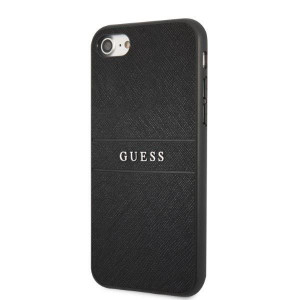 Оригинален гръб GUESS Saffiano Stripe GUHCI8PSASBBK - iPhone 7 / 8 / SE (2nd gen) / SE (3rd gen) черен - Img 2
