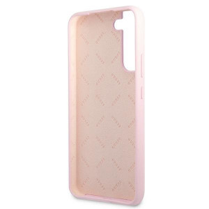 Оригинален гръб GUESS Silicone Script Metal Logo GUHCS22MLSLMGLA - Samsung Galaxy S22+ лавандула - Img 7