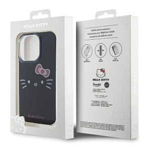 Оригинален гръб Hello Kitty IML Kitty Face - iPhone 13 Pro черен - Img 8