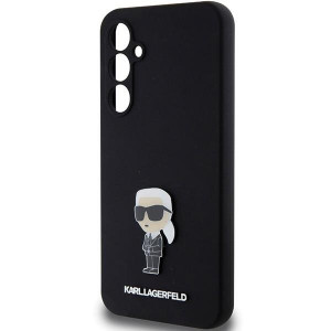 Оригинален гръб KARL LAGERFELD Silicone Ikonik Metal Pin - Samsung Galaxy S23 FE черен - Img 6