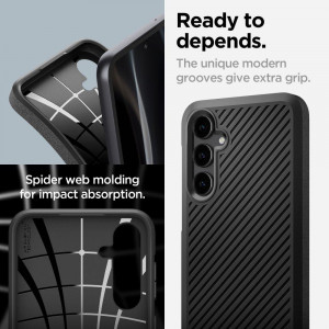 Оригинален гръб SPIGEN Core Armor - Samsung Galaxy S23 FE черен мат - Img 8