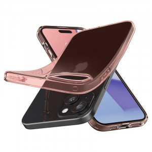 Оригинален гръб SPIGEN Crystal Flex - iPhone 15 Plus розов кристал - Img 10