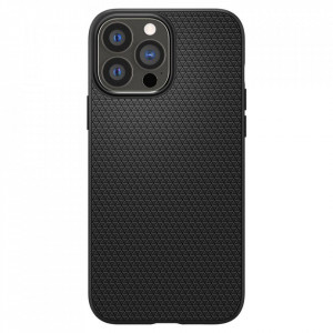 Оригинален гръб SPIGEN Liquid Air - iPhone 13 Pro черен мат - Img 2