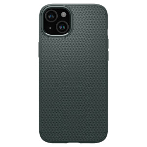 Оригинален гръб SPIGEN Liquid Air - iPhone 15 Plus Abyss Green - Img 9