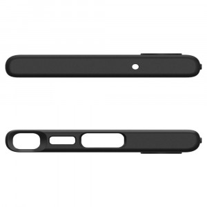 Оригинален гръб SPIGEN Liquid Air - Samsung Galaxy S23 Ultra черен мат - Img 6