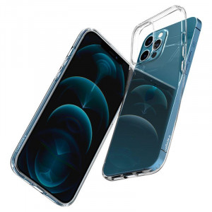 Оригинален гръб SPIGEN Liquid Crystal - iPhone 12 / 12 Pro кристалнопрозрачен - Img 16