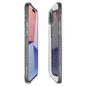 Оригинален гръб SPIGEN Liquid Crystal - iPhone 15 Plus Glitter Crystal - Img 8