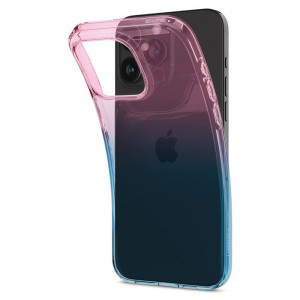 Оригинален гръб SPIGEN Liquid Crystal - iPhone 15 Pro Gradation розов - Img 4