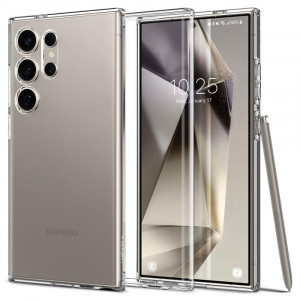 Оригинален гръб SPIGEN Liquid Crystal - Samsung Galaxy S24 Ultra прозрачен - Img 9
